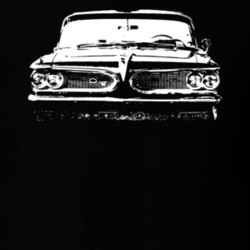 1959 Bonneville Grill View Dark Shirt