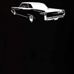 1963 Parisienne Rear View Dark Color T Shirt
