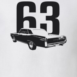 1963 Parisienne Rear View With Year Light Color T Shirt