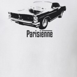 1963 Parisienne Front View With Model Light Color T Shirt