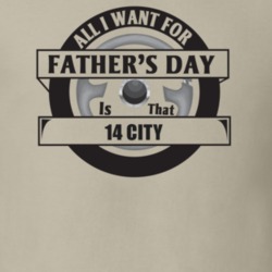 All I Want For Father's Day Is That 2014 City Father's Day T Shirt