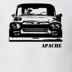 1959 Apache Grill View With Model Light Color T Shirt