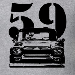 1959 Apache Grill View With Year Light Color T Shirt