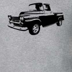 1959 Apache Side View Light Color T Shirt