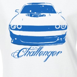 2015 Challenger Grill View Blue Graphic T Shirt