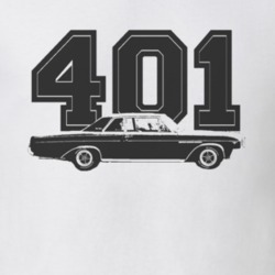 1965 BUICK SKYLARK Side Black Graphic Side Engine Size T Shirt