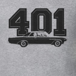 1965 BUICK SKYLARK Side Black Graphic Side Engine Size T Shirt