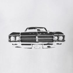 1969 BUICK  SKYLARK Grill Black Graphic T Shirt