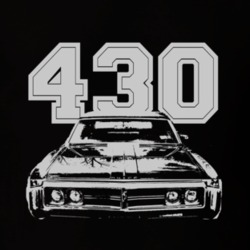 1969 BUICK WILDCAT Grill white Graphic Engine Size T Shirt