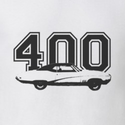 1969 BUICK SKYLARK Side Black Graphic Engine Size T Shirt