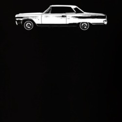 1964 Chevelle Side View Dark T Shirt