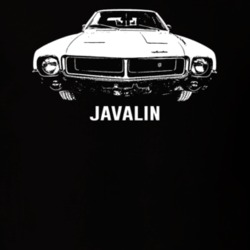 Javalin Grill View With Model Dark Color T Shirt