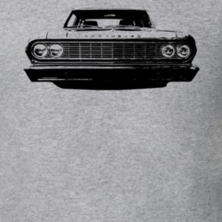 1964 Chevelle Grill View Light Color T Shirt