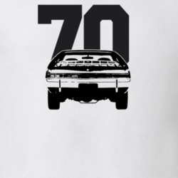 1970 AMX Rear View With Year Light Color T Shirt
