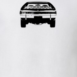 1970 AMX Rear View Light Color T Shirt