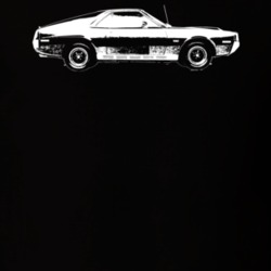 1970 AMX Side View Dark Color T Shirt
