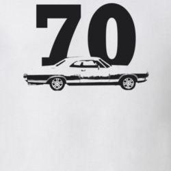 1970 Polara Side View With Year Light Color T Shirt