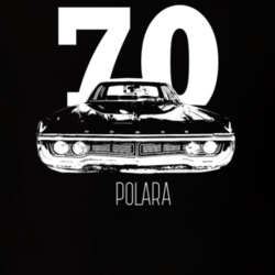 1970 Polara Grill View With Year and Model Dark Color T Shirt