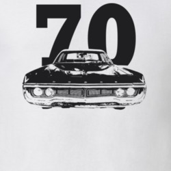 1970 Polara Grill View With Year Light Color T Shirt