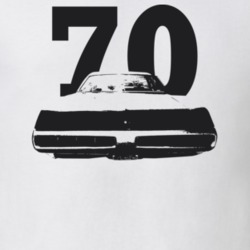 1970 Polara Rear View With Year Light Color T Shirt