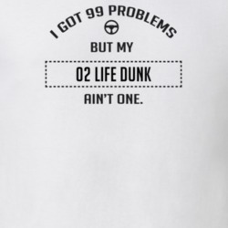 I Got 99 Problems But My 2002 Life Dunk Ain't One Funny T Shirt