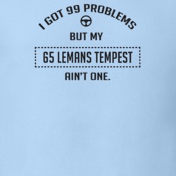 I Got 99 Problems But My 1965 Lemans Tempest Ain't One Funny T Shirt