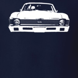 1971 Nova Grill View Dark T Shirt