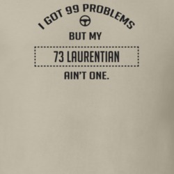 I Got 99 Problems But My 1973 Laurentian Ain't One Funny T Shirt