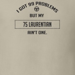 I Got 99 Problems But My 1975 Laurentian Ain't One Funny T Shirt