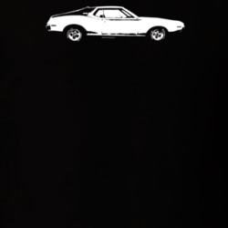 1971 Javelin Side View Dark Color T Shirt