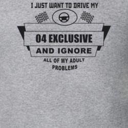 I Just Want To Drive My 2004 Exclusive And Ignore All My Adult Problem