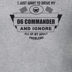 I Just Want To Drive My 2006 Commander And Ignore All My Adult Problem