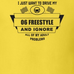 I Just Want To Drive My 2006 Freestyle And Ignore All My Adult Problem