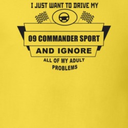 I Just Want To Drive My 2009 Commander Sport And Ignore All My Adult P