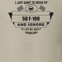 I Just Want To Drive My 1958 F-100 And Ignore All My Adult Problems Fu