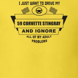 I Just Want To Drive My 1959 Corvette Stingray And Ignore All My Adult