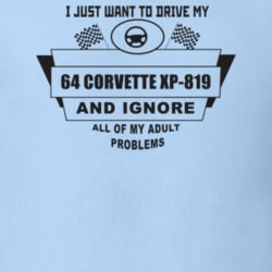 I Just Want To Drive My 1964 Corvette Xp-819 And Ignore All My Adult P
