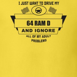 I Just Want To Drive My 1964 Ram D And Ignore All My Adult Problems Fu