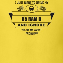 I Just Want To Drive My 1965 Ram D And Ignore All My Adult Problems Fu