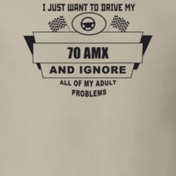 I Just Want To Drive My 1970 Amx And Ignore All My Adult Problems Funn