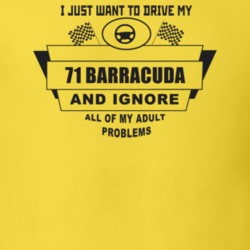 I Just Want To Drive My 1971 Barracuda And Ignore All My Adult Problem