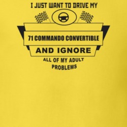I Just Want To Drive My 1971 Commando Convertible And Ignore All My Ad