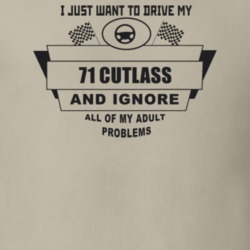 I Just Want To Drive My 1971 Cutlass And Ignore All My Adult Problems 