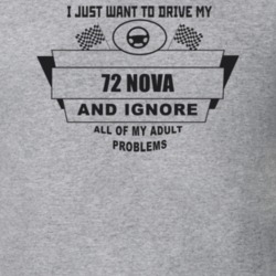 I Just Want To Drive My 1972 Nova And Ignore All My Adult Problems Fun