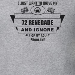 I Just Want To Drive My 1972 Renegade And Ignore All My Adult Problems