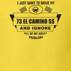 I Just Want To Drive My 1973 El Camino Ss And Ignore All My Adult Prob