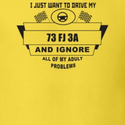 I Just Want To Drive My 1973 Fj 3A And Ignore All My Adult Problems Fu