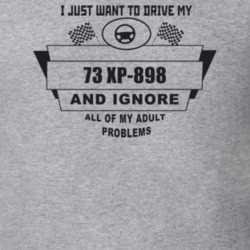 I Just Want To Drive My 1973 Xp-898 And Ignore All My Adult Problems F