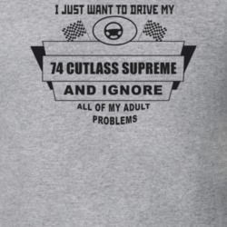 I Just Want To Drive My 1974 Cutlass Supreme And Ignore All My Adult P