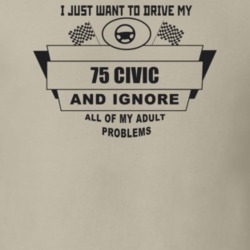 I Just Want To Drive My 1975 Civic And Ignore All My Adult Problems Fu